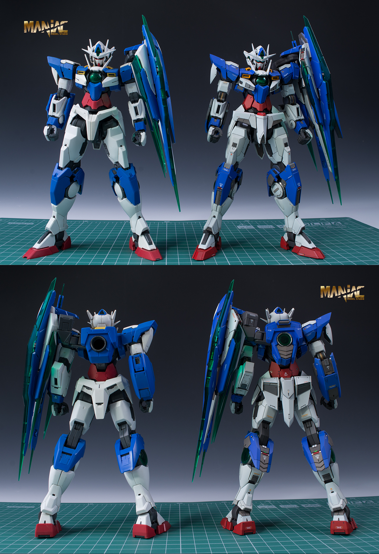 Maniac Studio 1/100 Gundam 00 Qan [T] Conversion Kit
