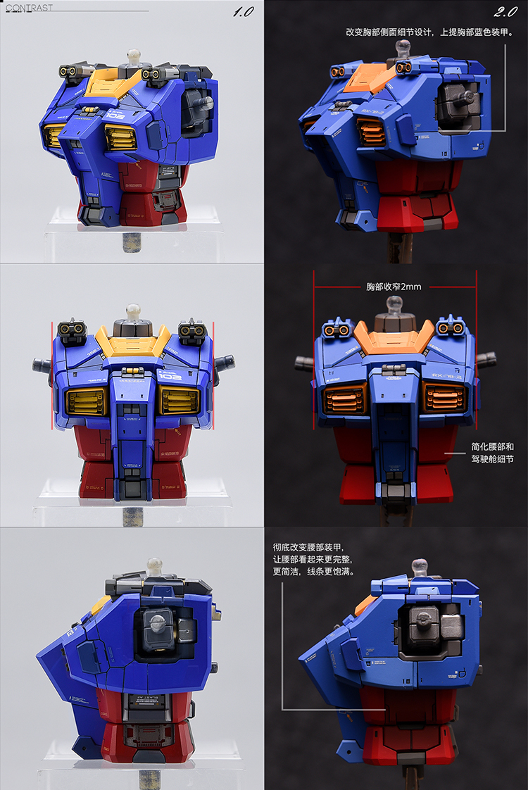 Infinite Dimension 1:100 RX78 ver.The Origin 2.0 Conversion Kit