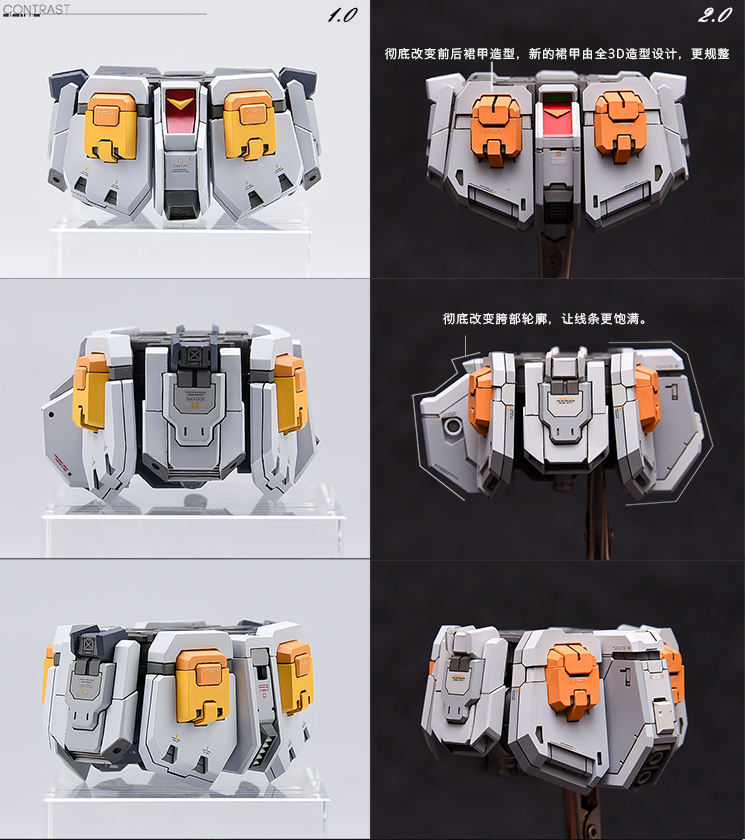 Infinite Dimension 1:100 RX78 ver.The Origin 2.0 Conversion Kit