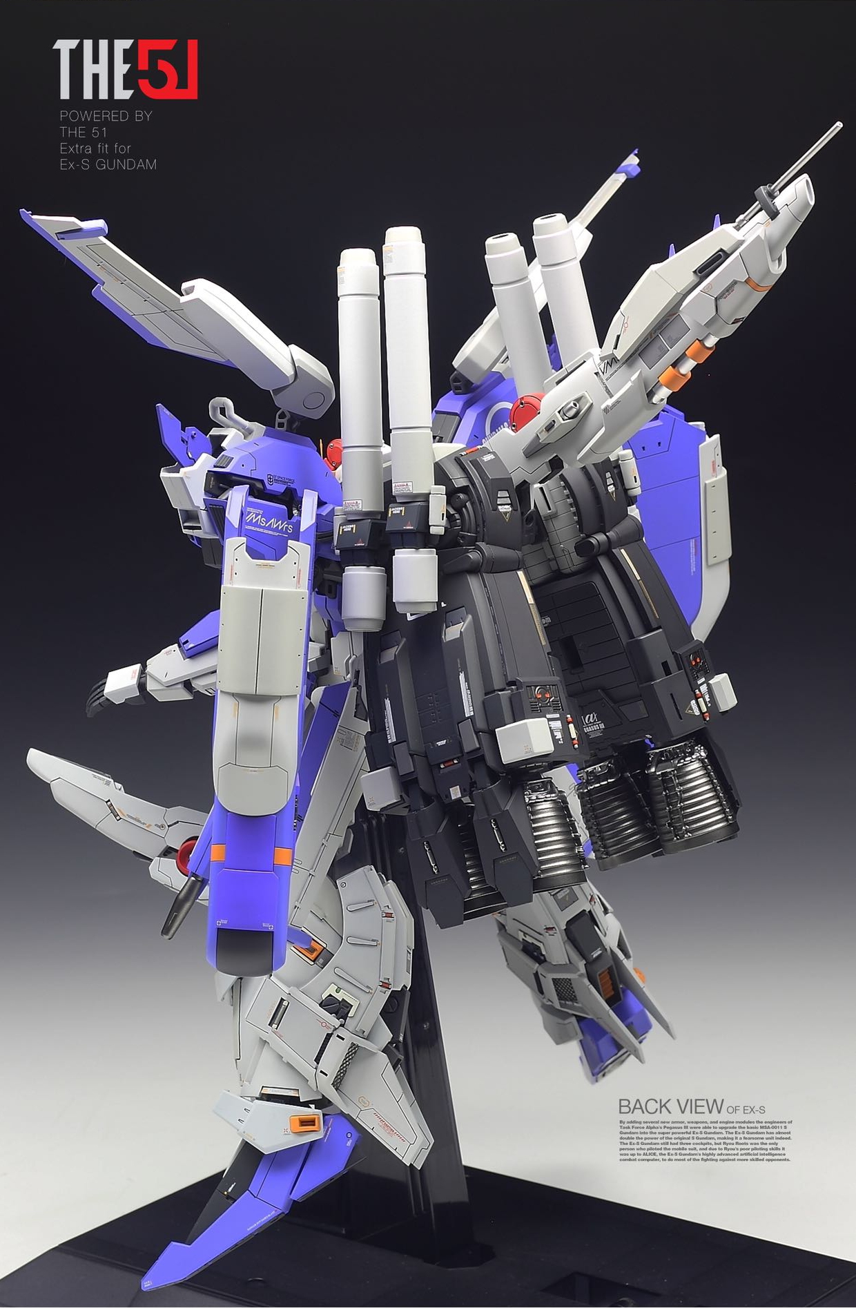 The51 1/100 MSA-0011[Ext] EX-S Gundam Conversion Kit