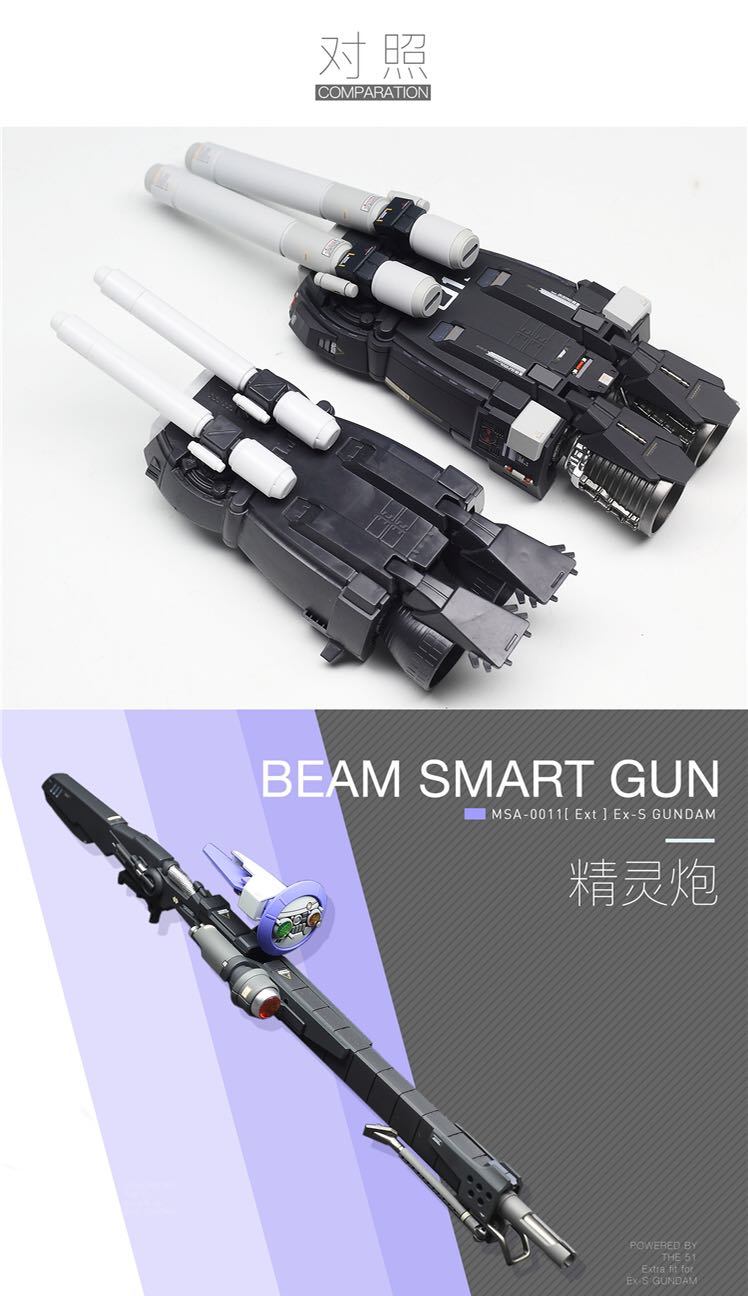The51 1:100 MSA-0011[Ext] EX-S Gundam Conversion Kit