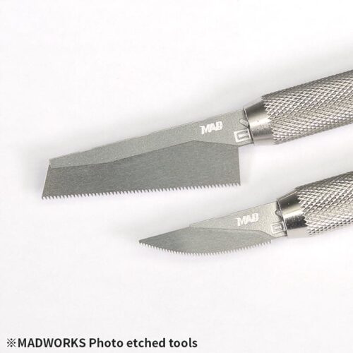 Madworks MT-05 Photo-Etch Razor Saw 2 Type Set (L)
