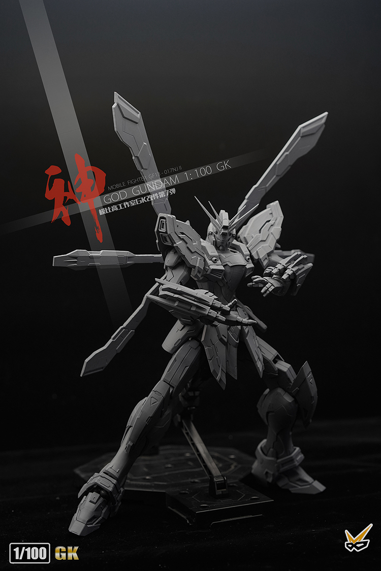Model Bingo 1:100 God Gundam Full Resin Kit