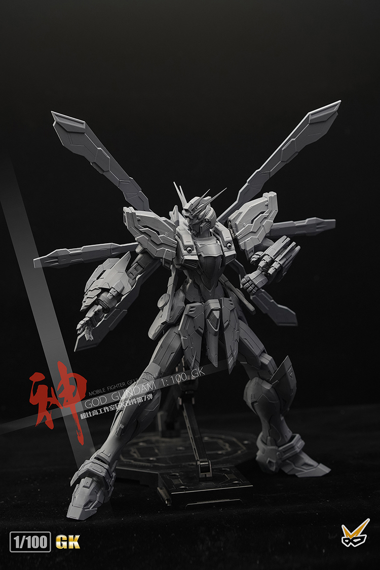Model Bingo 1:100 God Gundam Full Resin Kit