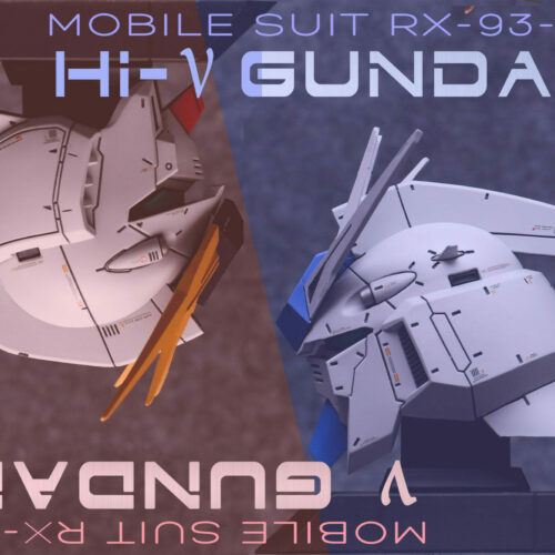 Silveraoks 1:35 Nu & Hi-Nu Gundam Head Bust Full Resin Kit