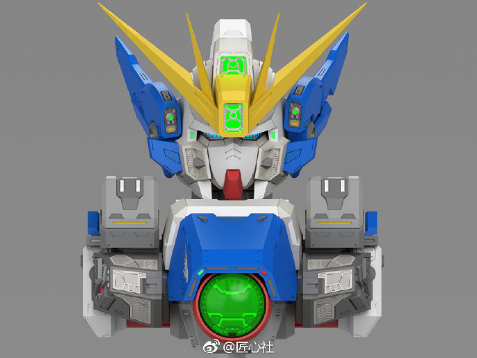 Artisan Club 135 Wing Gundam Zero Custom Head Bust Full Resin Kit 01