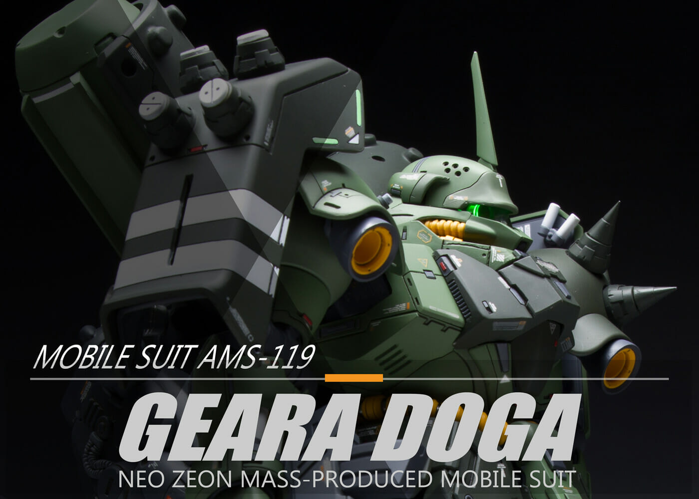 MG 171 Ams-119 Geara DOGA Gundam 1/100 Plastic Model Kit Bandai for sale online 