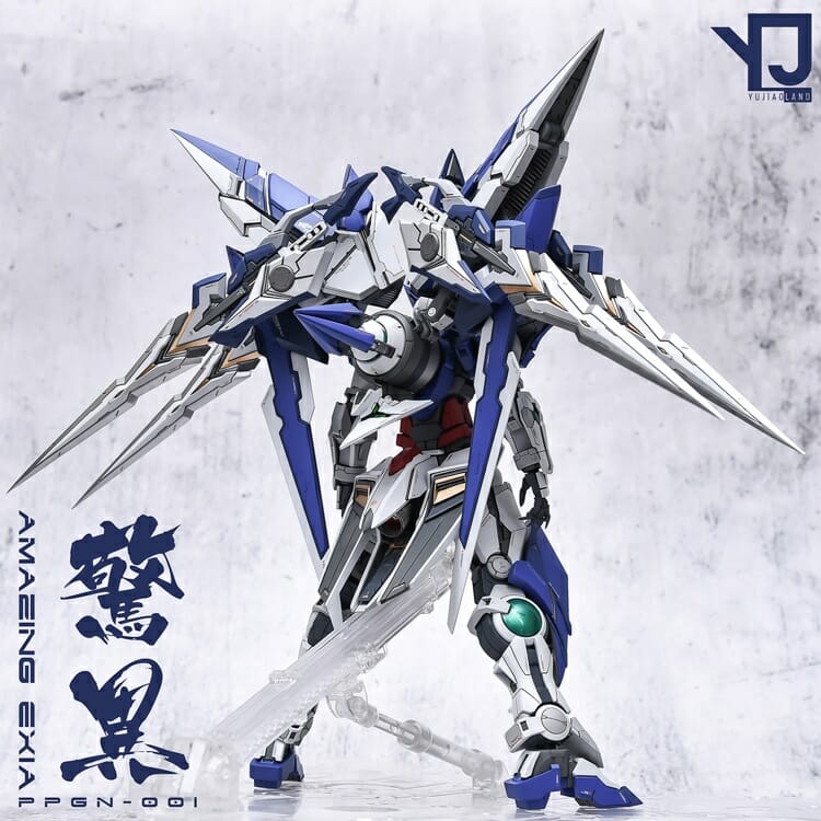 YJL 1100 Gundam Amazing Exia Conversion Kit 102