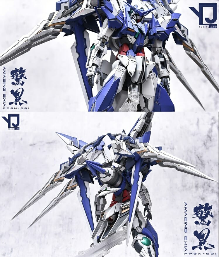 YJL 1100 Gundam Amazing Exia Conversion Kit 103