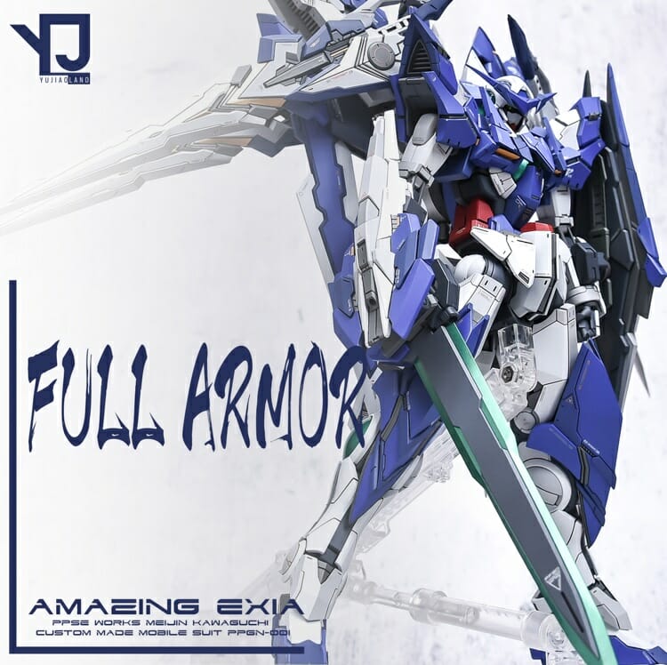 YJL 1100 Gundam Amazing Exia Conversion Kit 104