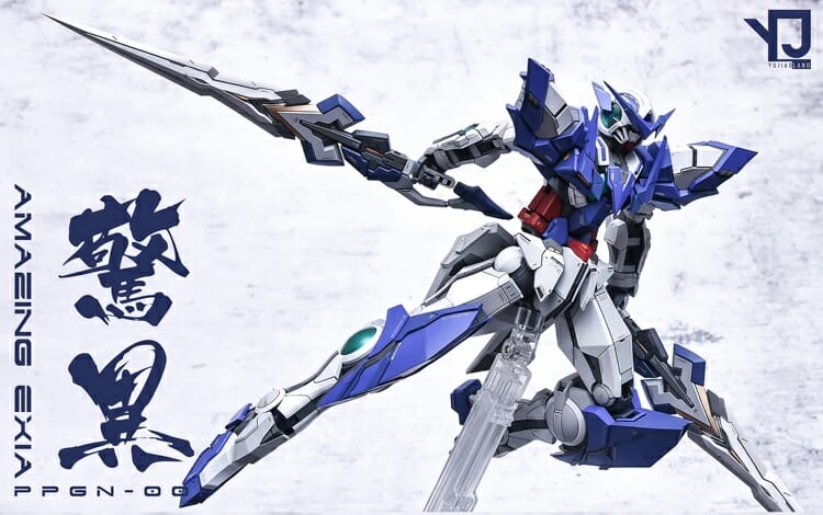 YJL 1100 Gundam Amazing Exia Conversion Kit 118