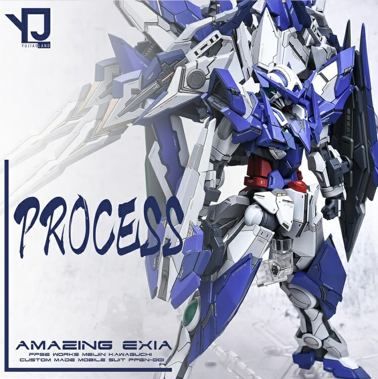 YJL 1100 Gundam Amazing Exia Conversion Kit 38