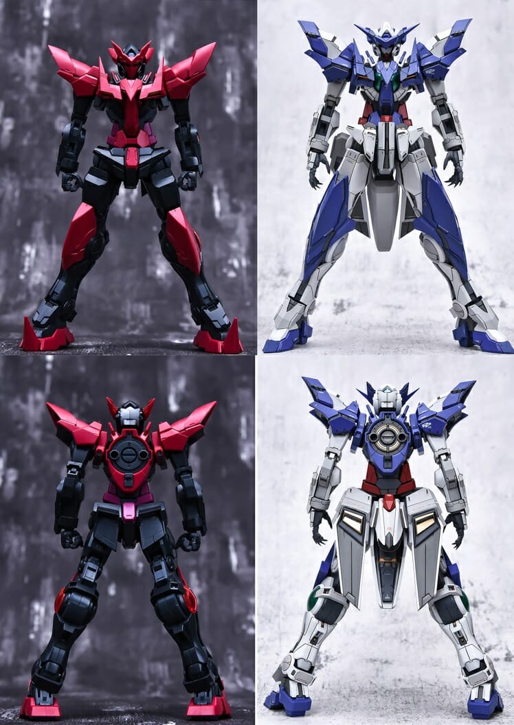 YJL 1100 Gundam Amazing Exia Conversion Kit 41