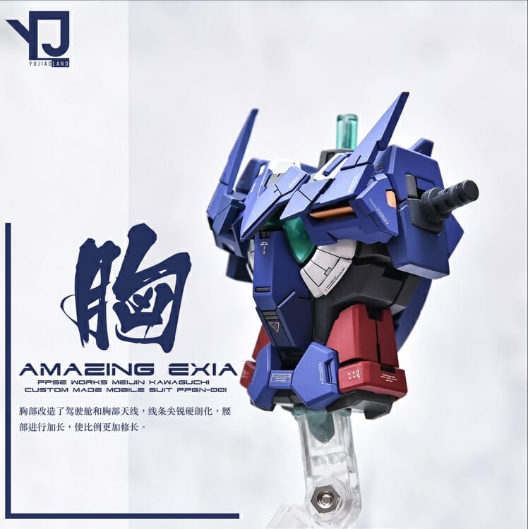 YJL 1100 Gundam Amazing Exia Conversion Kit 44