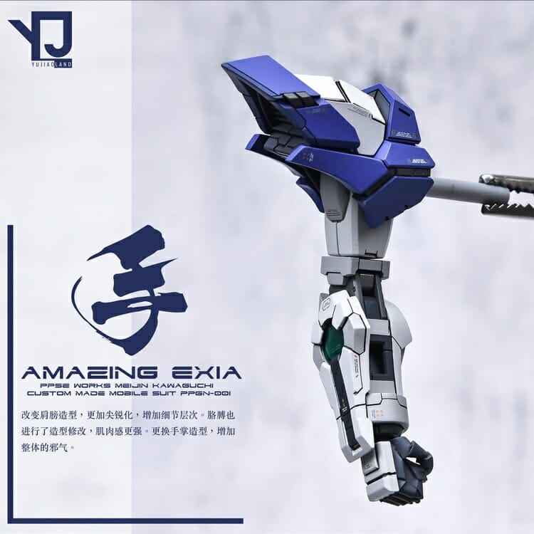 YJL 1100 Gundam Amazing Exia Conversion Kit 49