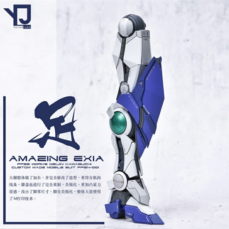 YJL 1100 Gundam Amazing Exia Conversion Kit 53
