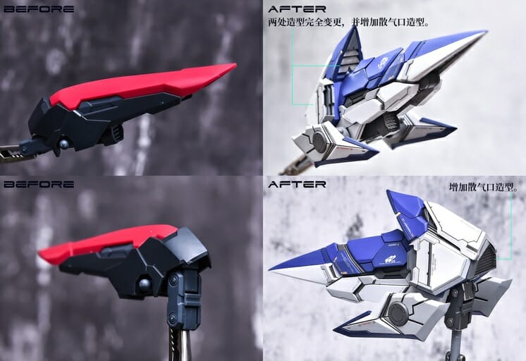 YJL 1100 Gundam Amazing Exia Conversion Kit 59
