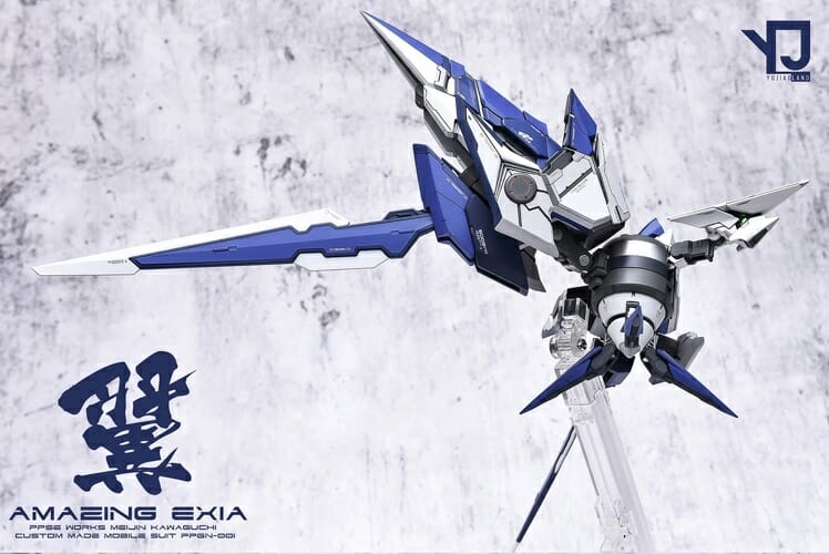 YJL 1100 Gundam Amazing Exia Conversion Kit 65