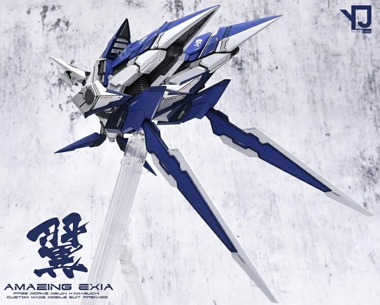 YJL 1100 Gundam Amazing Exia Conversion Kit 67