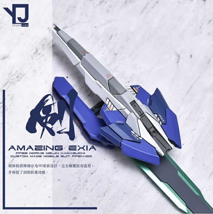 YJL 1100 Gundam Amazing Exia Conversion Kit 71
