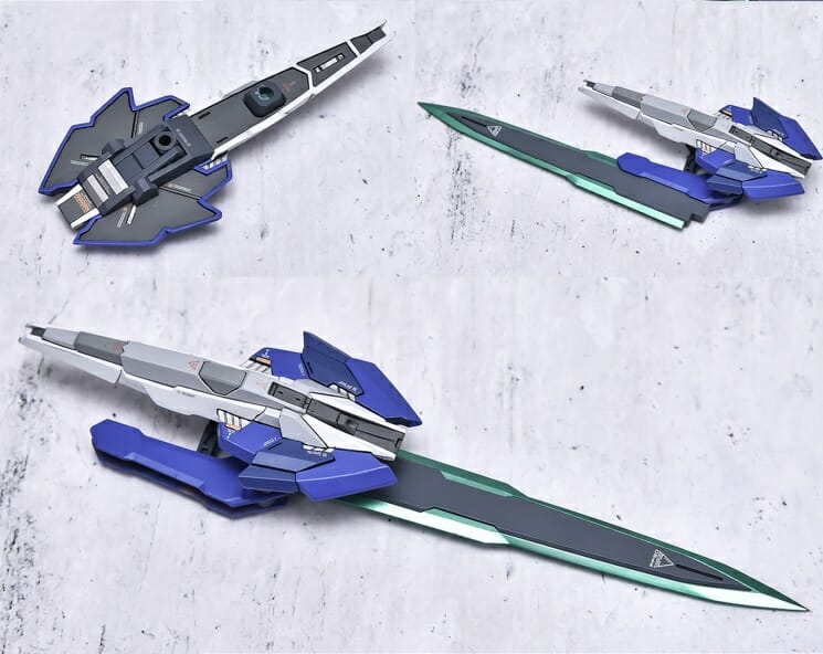 YJL 1100 Gundam Amazing Exia Conversion Kit 72