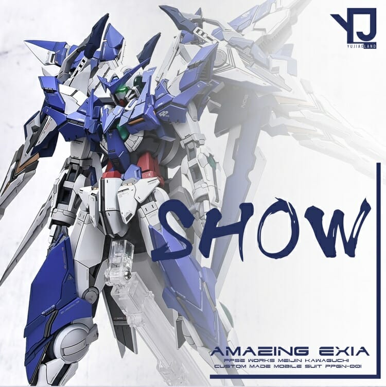 YJL 1100 Gundam Amazing Exia Conversion Kit 95