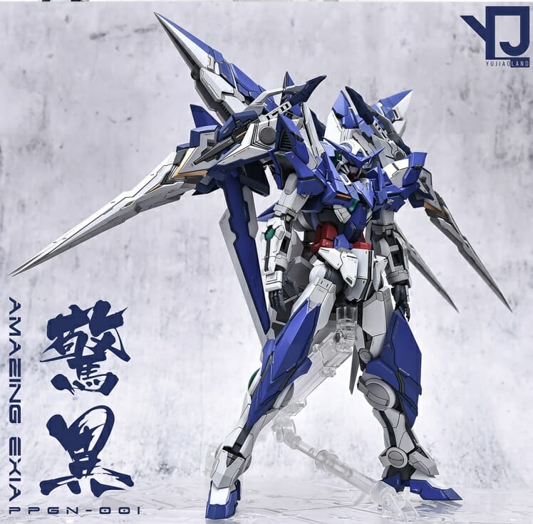YJL 1100 Gundam Amazing Exia Conversion Kit 96