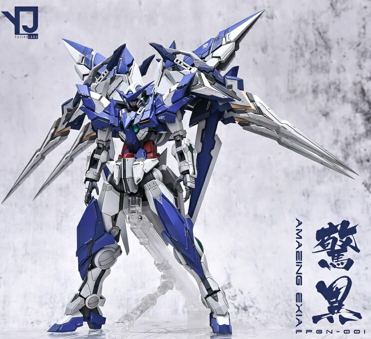 YJL 1100 Gundam Amazing Exia Conversion Kit 97