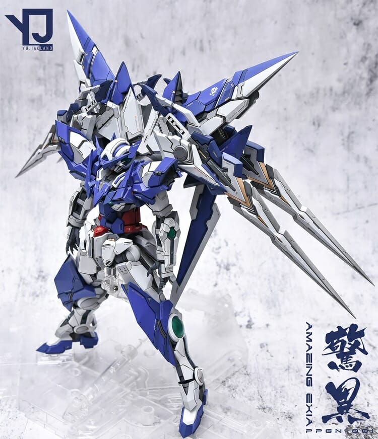 YJL 1100 Gundam Amazing Exia Conversion Kit 98