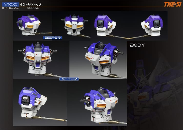 The51 1:100 RX-93-v2 Hi-Nu Conversion Kit