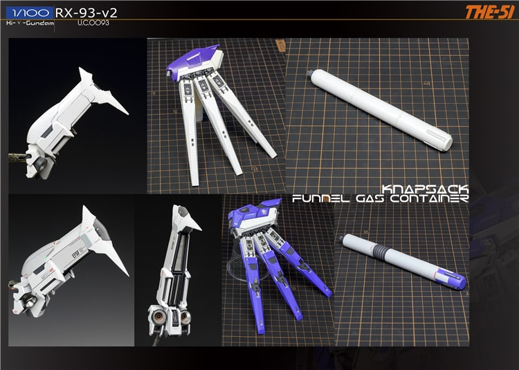The51 1:100 RX-93-v2 Hi-Nu Conversion Kit