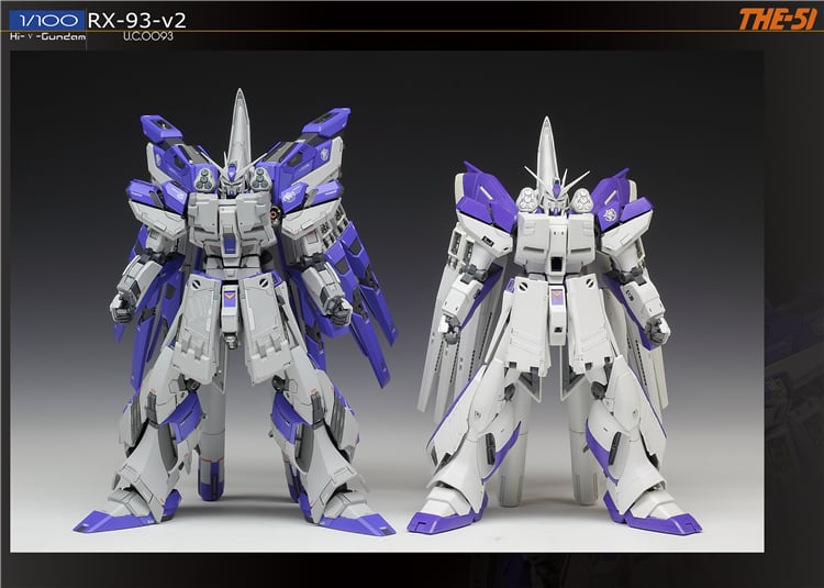 The51 1/100 Hi-v Gundam H.W.S ver.Ka 2019 Conversion Kit