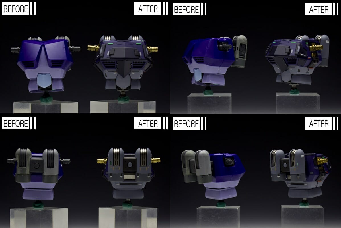 Industriac Gear 1:100 YMS-15 Gyan Conversion Kit