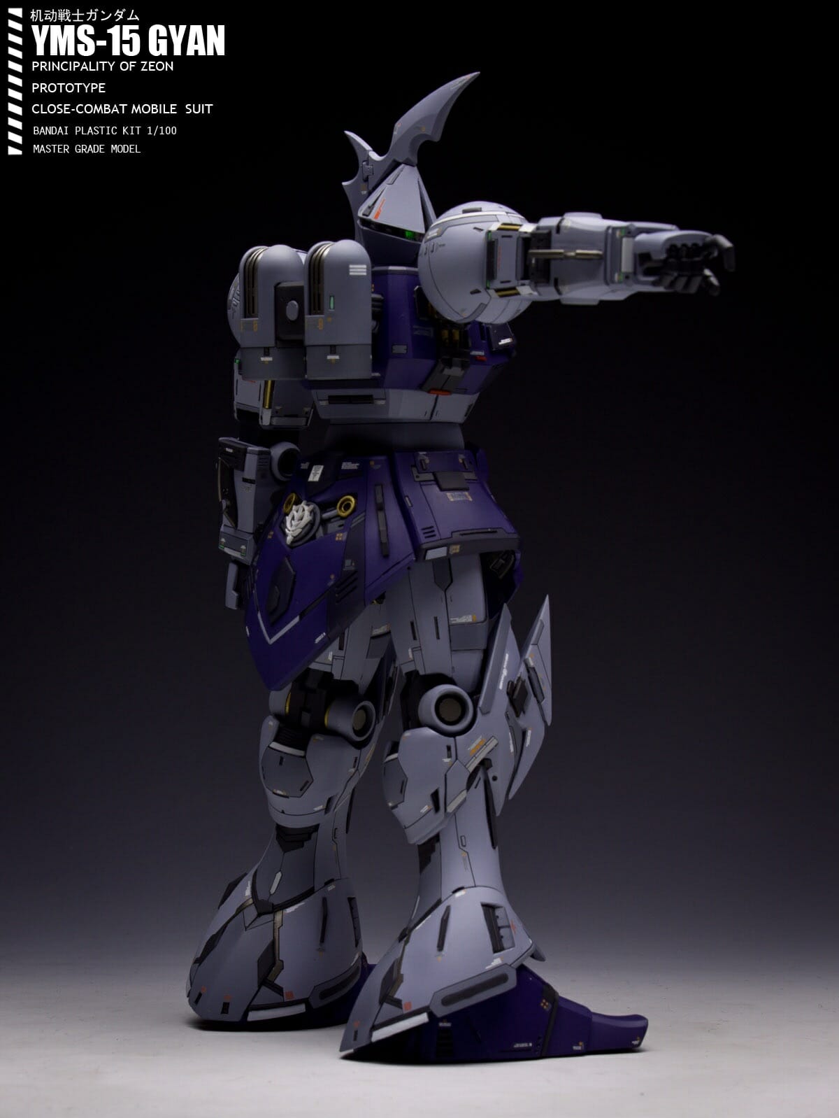 Industriac Gear 1:100 YMS-15 Gyan Conversion Kit