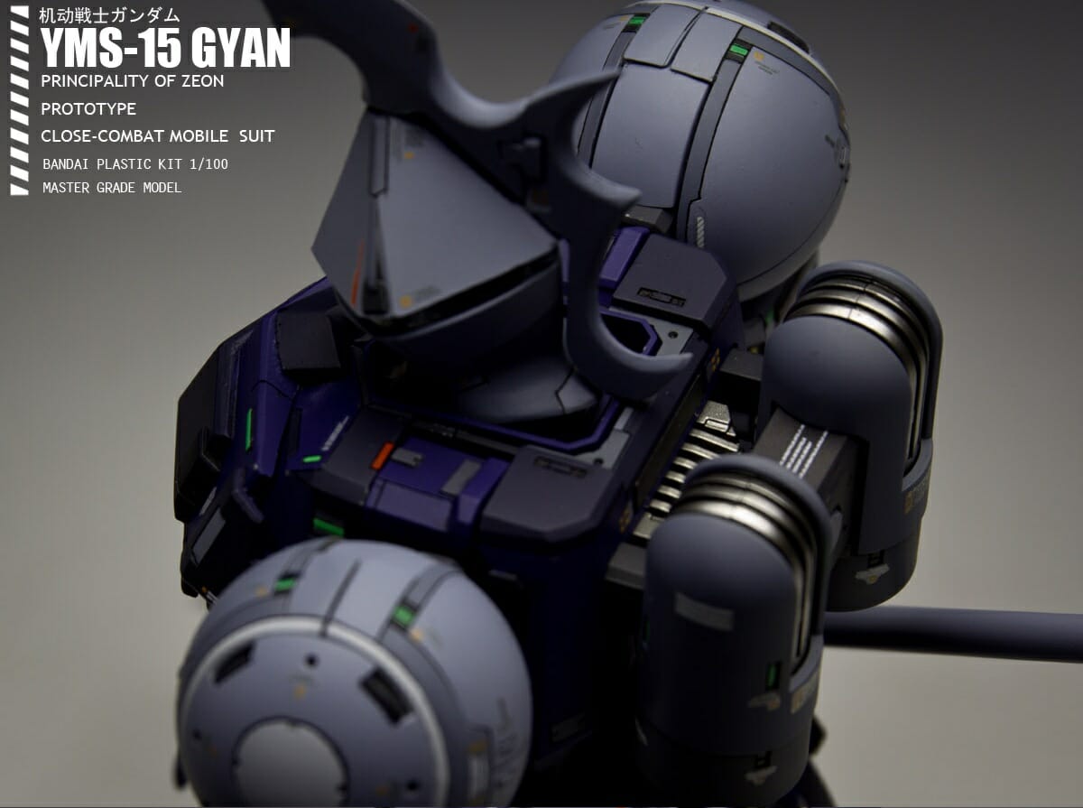 Industriac Gear 1:100 YMS-15 Gyan Conversion Kit