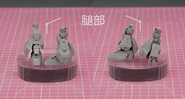 Artisan Club SD Zeta Gundam Gray Wolf Conversion Kit