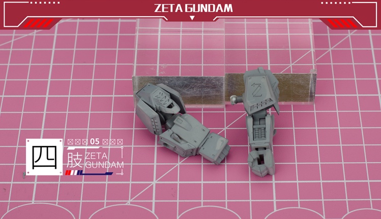 Artisan Club SD Zeta Gundam Red Snake Conversion Kit