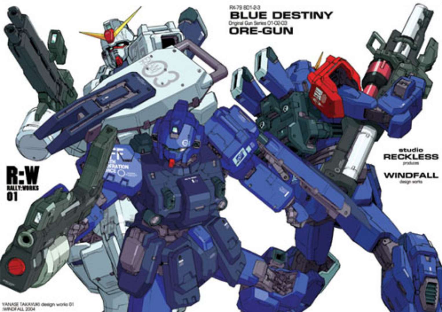 UC 1/100 Ore-Gun 2 ver.Studio Reckless Full Resin Kit