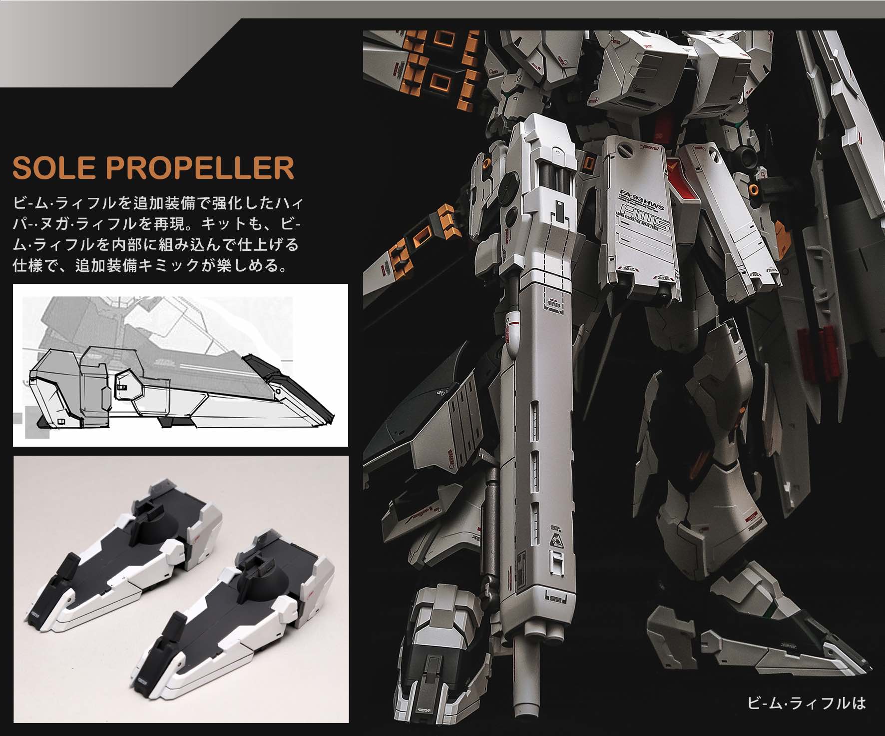 Details about   for MG 1/100 RX-93 Nu Gundam ver ka RAGE NUCLEON BC-T01 HIGH MOBILITY BACKPACK