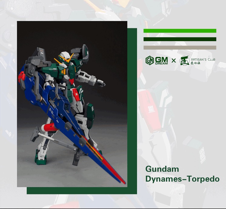 Artisan Club 1/100 Gundam Dynames Torpedo Conversion Kit