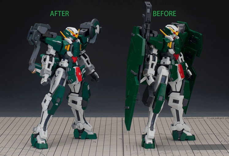 Artisan Club 1:100 Gundam Dynames Torpedo Conversion Kit