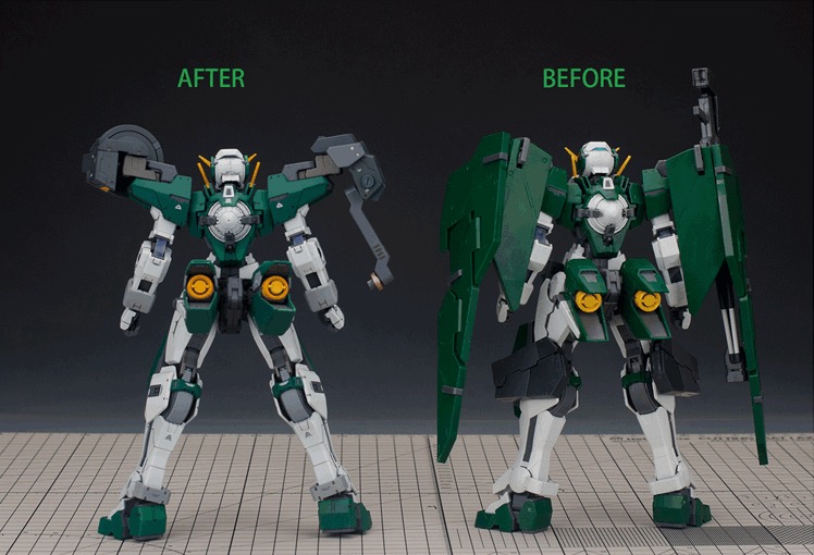 Artisan Club 1:100 Gundam Dynames Torpedo Conversion Kit