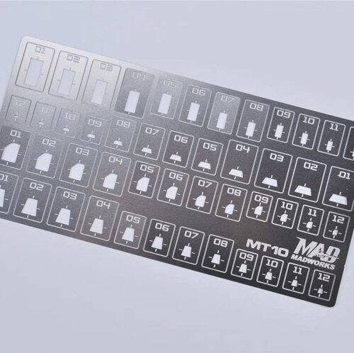 Madworks MT10 Panel Line Scribing Stencil / Detail Template Set