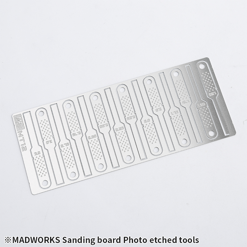 MADWORKS Model Accessories Craft Tools Photo Etch 6PCS Saw 2PCS Cover Cap MT05
