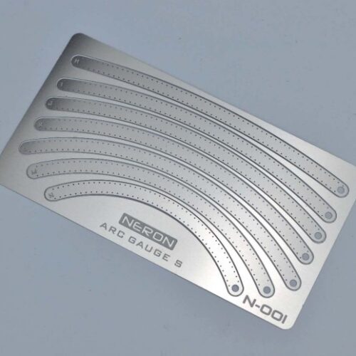 Neron N-001 Photo-Etch Curve Stencil : Arc Gauge S