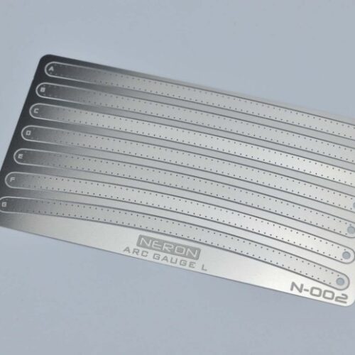 Neron N-002 Photo-Etch Curve Stencil : Arc Gauge L