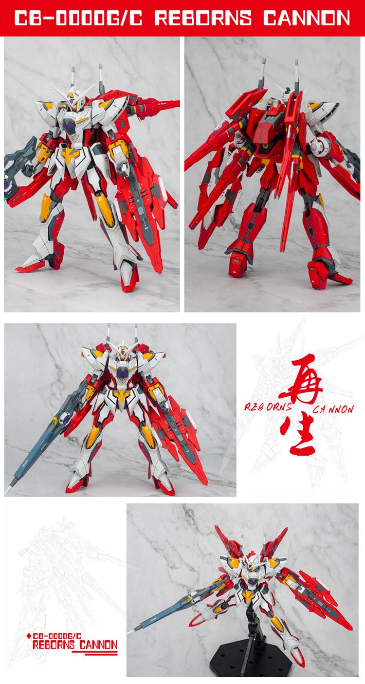 GM Dream Studio 1/100 Reborns Gundam Conversion Kit