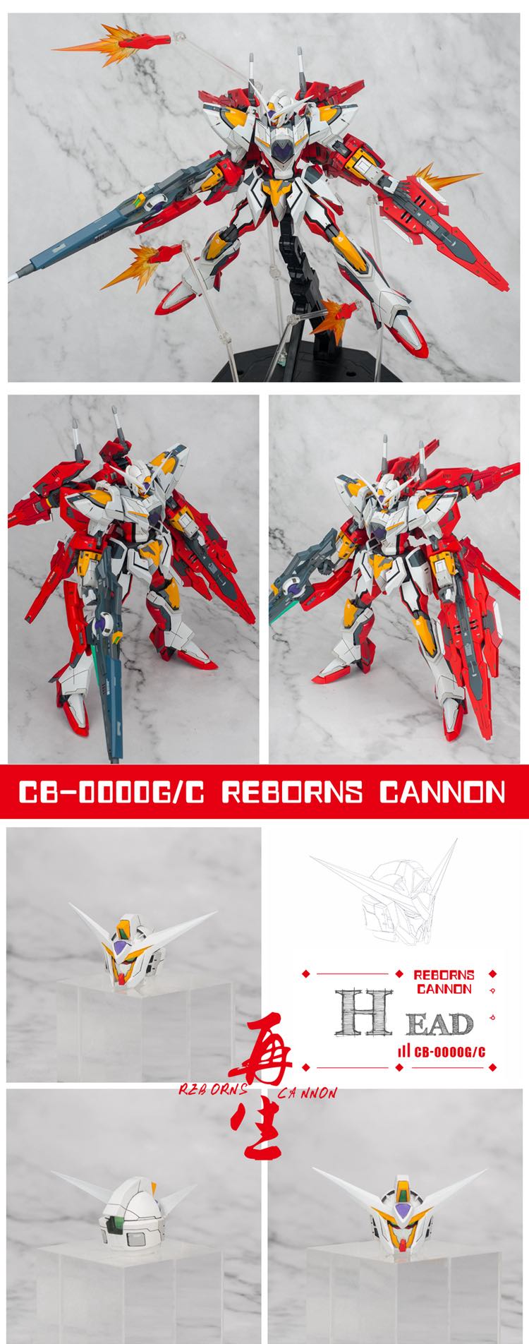 Artisan Club 1100 Reborns Gundam Conversion Kit 34