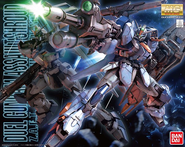 Bandai MG1100 Duel Gundam Assault Shroud Plastic Kit