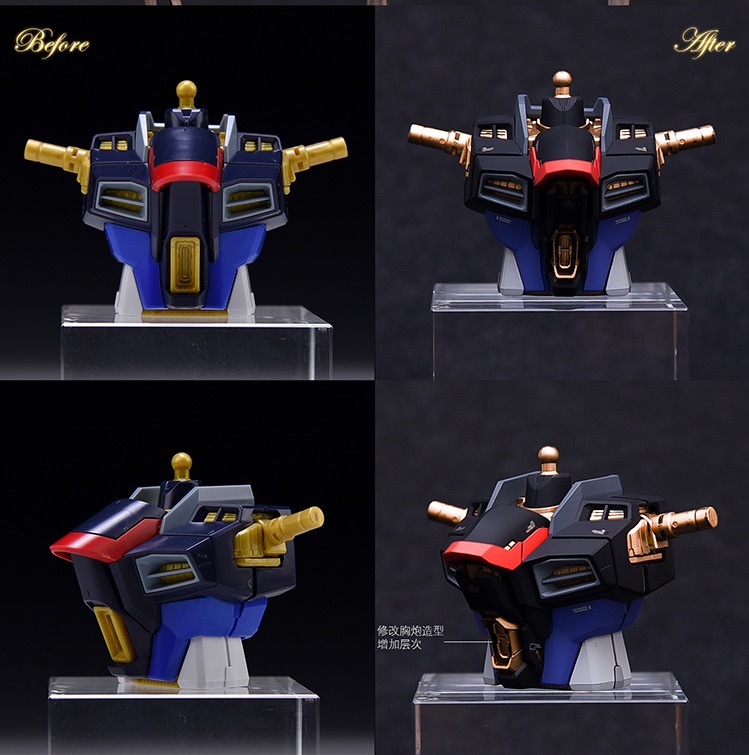 for MG 1/100 ZGMF-X20A Strike Freedom Fortune Meow s Studio Resin